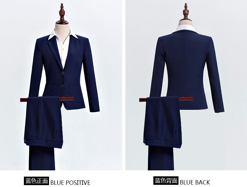 北京酒店大堂經(jīng)理藏藍(lán)色西服定制