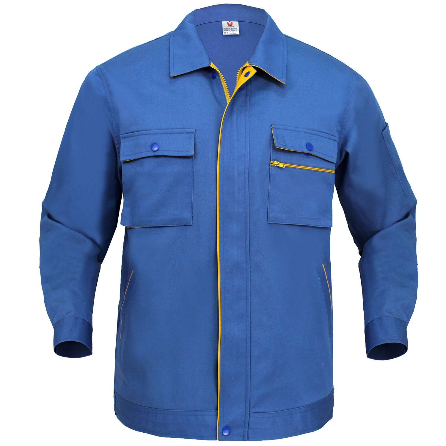 長(zhǎng)袖勞保工作服定做