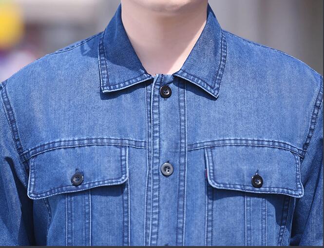 鋼鐵廠短袖工服衣領(lǐng)細(xì)節(jié)圖