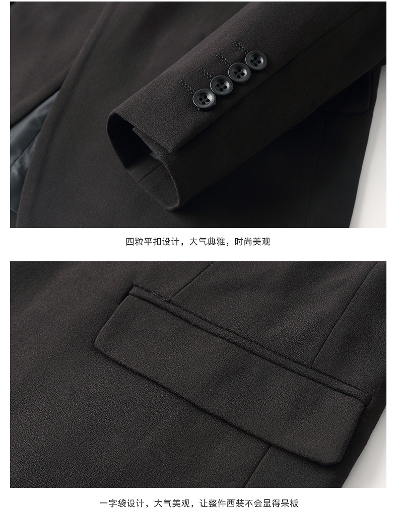 房地產銷售經理工服細節工藝圖