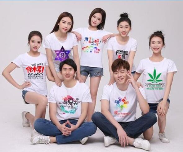 女士半袖新款工服定制