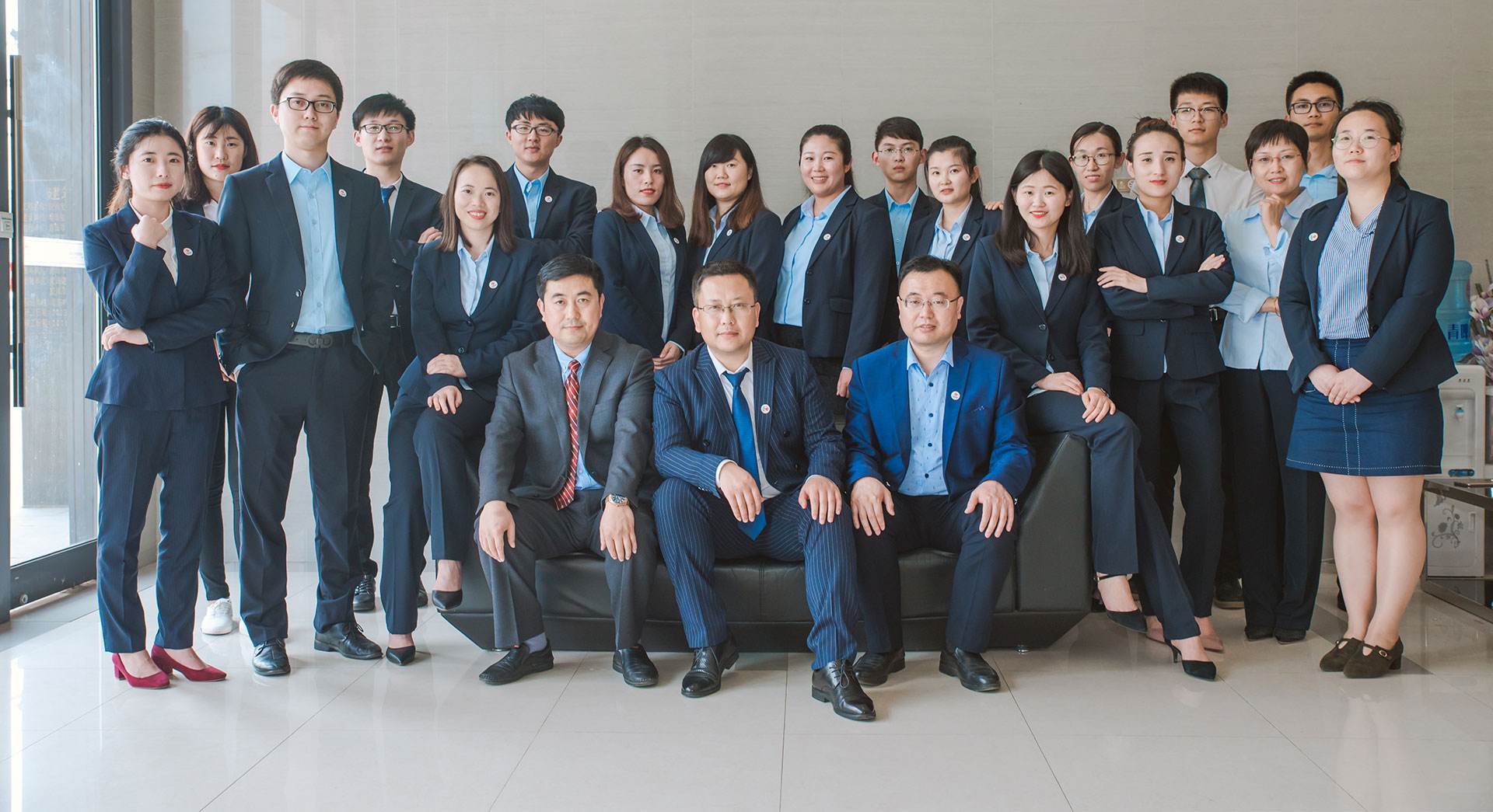 企業團體工服定制集體照