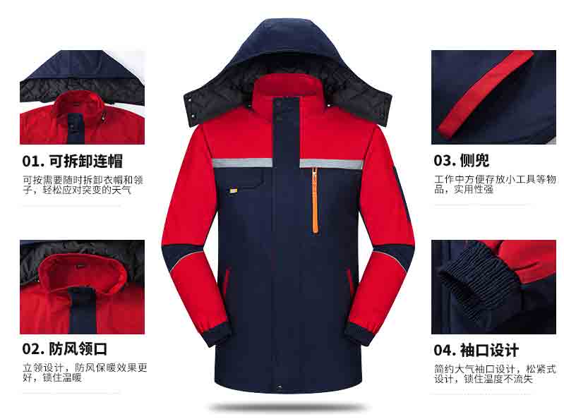 冬季工作服款式圖
