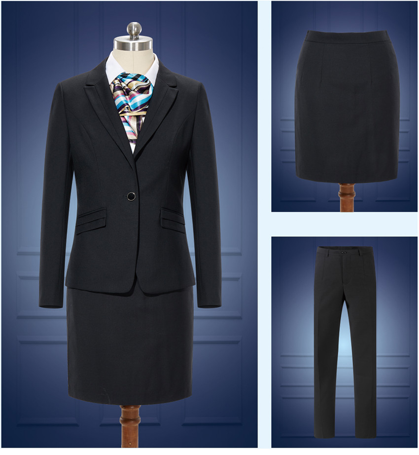 空乘職業裝制作款式圖