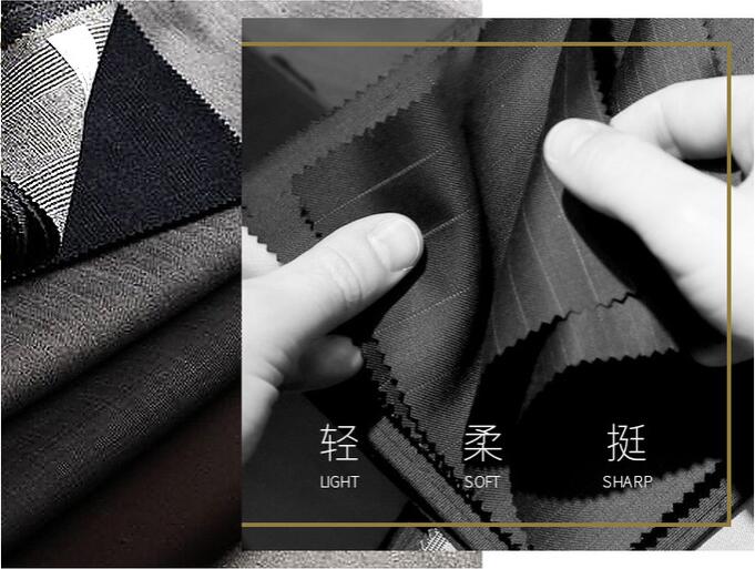男士時尚結婚西服定制精選面料
